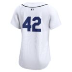 Detroit Tigers  Women's 2024 Jackie Robinson Day Home Limited Jerseyu00c2u00a0u00e2u20acu201c White