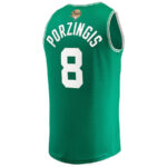 Kristaps Porzingis 8 Boston Celtics 2024 NBA Finals Fast Break Jersey - Icon Edition - Kelly Green