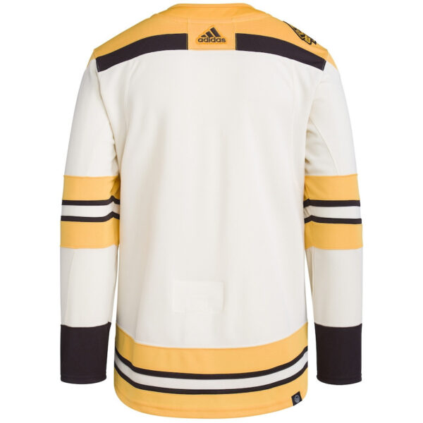 Boston Bruins 100th Anniversary Primegreen Men Jersey - Cream