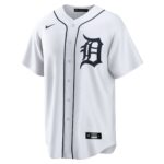 Detroit Tigers  Home Replica Team Jersey - White
