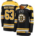 Brad Marchand Boston Bruins Fanatics Women's Home Breakaway Jersey - Black