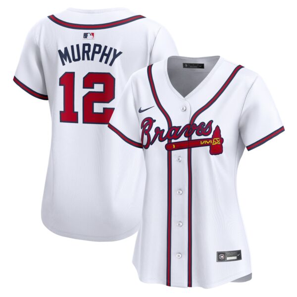 Sean Murphy Atlanta Braves  Women's  Home Limited Player Jersey - White