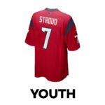 C.J. Stroud 7 Houston Texans The Gunslinger Game YOUTH Jersey - Red