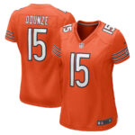 Rome Odunze 15 Chicago Bears Women's Alternate Game Jersey - Orange