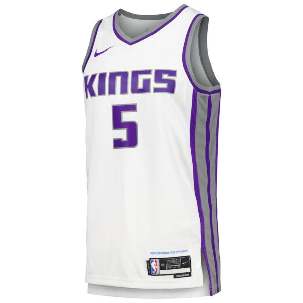 De'Aaron Fox 5 Sacramento Kings Swingman Player Jersey - Association Edition - White