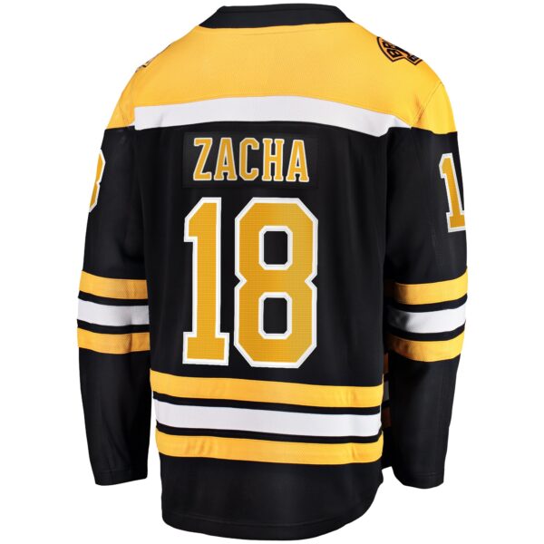Pavel Zacha Boston Bruins Fanatics Home Breakaway Player Jersey - Black