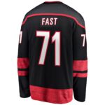 Jesper Fast Carolina Hurricanes Fanatics Home Breakaway Jersey - Black