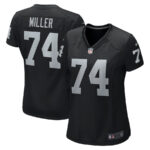 Kolton Miller 74 Las Vegas Raiders Women Game Jersey - Black