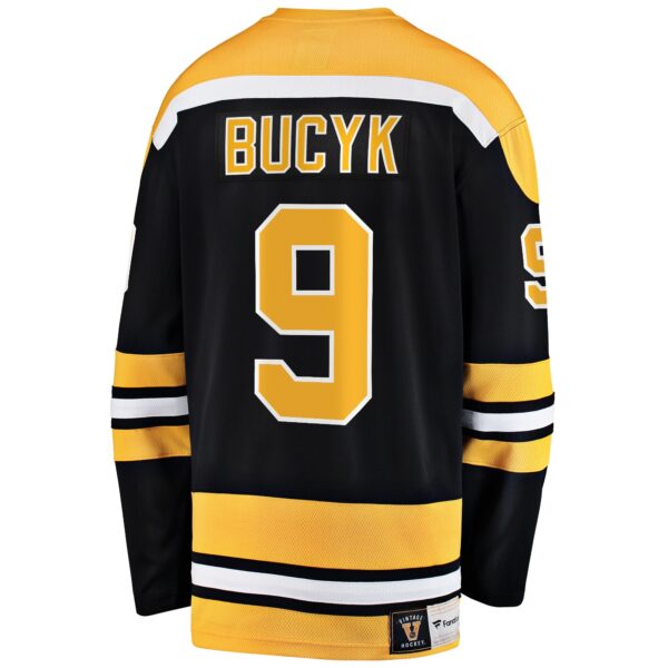 John Bucyk Boston Bruins Fanatics Premier Breakaway Retired Player Jersey - Black