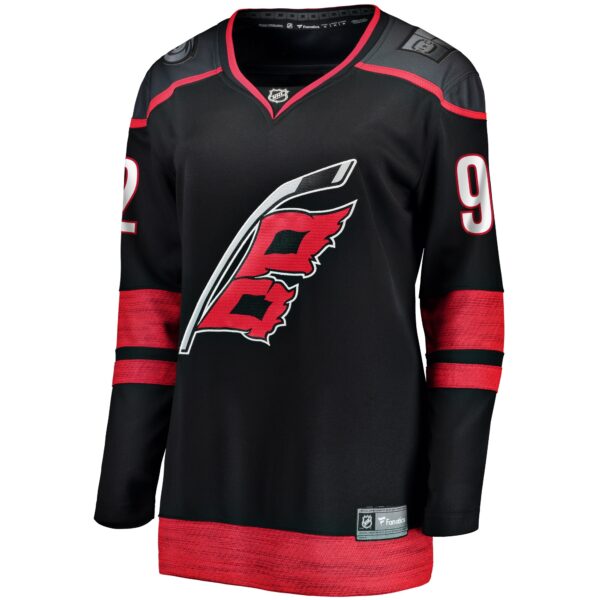 Evgeny Kuznetsov Carolina Hurricanes Fanatics Women's Home Breakaway Jersey - Black