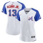 Ronald Acuu00c3u00b1a Jr. Atlanta Braves  Women's City Connect Replica Player Jersey - White