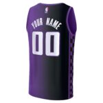 Sacramento Kings Fanatics Custom Fast Break Jersey - Purple - Statement Edition