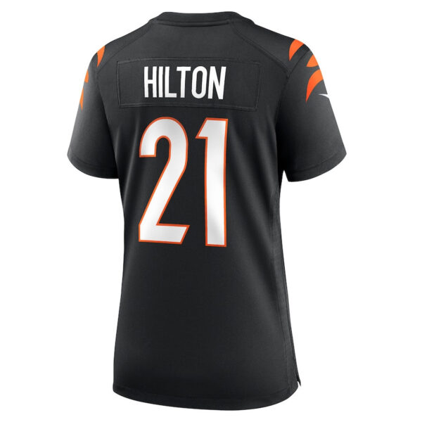 Mike Hilton 21 Cincinnati Bengals Women Game Jersey - Black