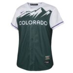 Kris Bryant Colorado Rockies  Youth City Connect Replica Player Jersey - Green