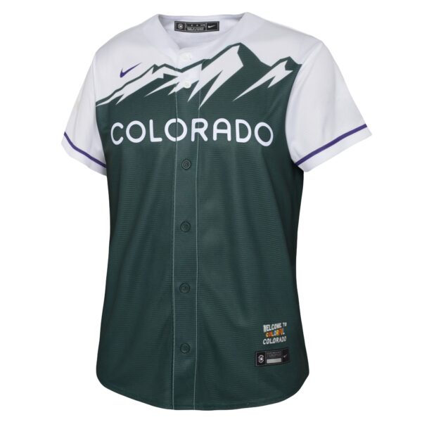 Kris Bryant Colorado Rockies  Youth City Connect Replica Player Jersey - Green