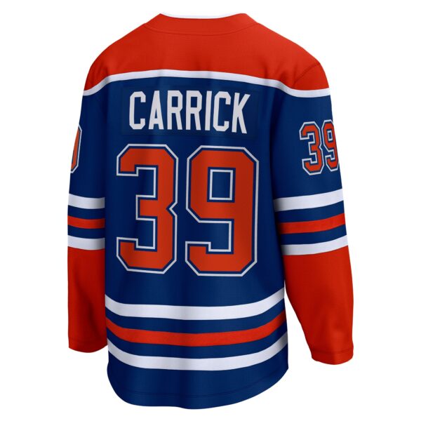 Sam Carrick Edmonton Oilers Fanatics Home Premier Breakaway Player Jersey - Royal