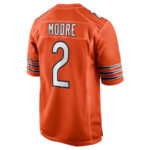 D.J. Moore 2 Signed Chicago Bears Moore Than A Feeling Alternate Game Men Jersey - Orange