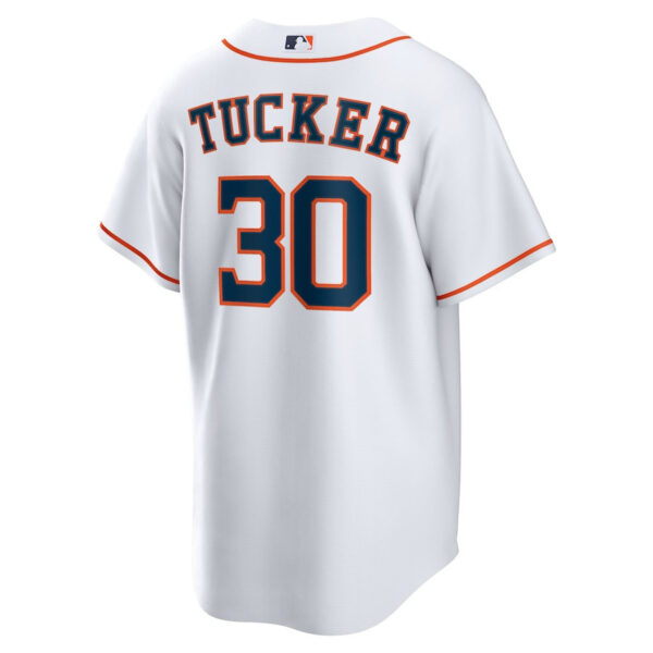 Kyle Tucker 30 Houston Astros Home Men Jersey - White
