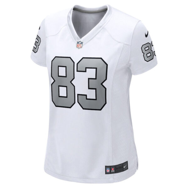 Darren Waller 83 Las Vegas Raiders Women Jersey - White