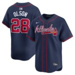 Matt Olson Atlanta Braves  Alternate Limited Player Jerseyu00c2u00a0u00e2u20acu201c Navy