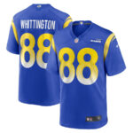 Jordan Whittington 88 Los Angeles Rams Team Game Men Jersey - Royal