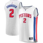 Cade Cunningham Detroit Pistons Fanatics Fast Break Replica Jersey - Association Edition - White