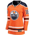 Zach Hyman Edmonton Oilers Fanatics Women's Breakaway Player Jersey - Orange