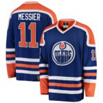 Mark Messier Edmonton Oilers Fanatics Premier Breakaway Retired Player Jersey - Blue