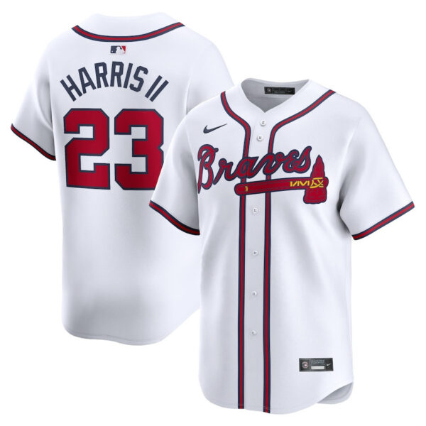 Michael Harris II 23 Atlanta Braves Home Limited Player Men Jersey - White