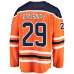 Leon Draisaitl Edmonton Oilers Fanatics Breakaway Player Jersey - Orange