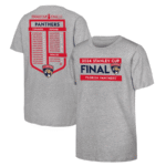 Florida Panthers 2024 Stanley Cup Final Roster T-Shirt - Heather Gray