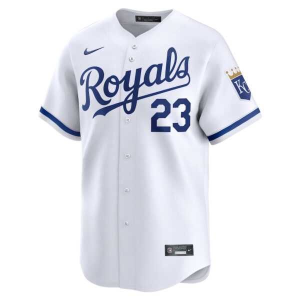 Zack Greinke 23 Kansas City Royals Home Limited Player Men Jersey - White