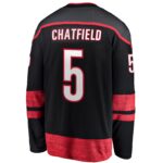Jalen Chatfield Carolina Hurricanes Fanatics Home Premier Breakaway Player Jersey - Black