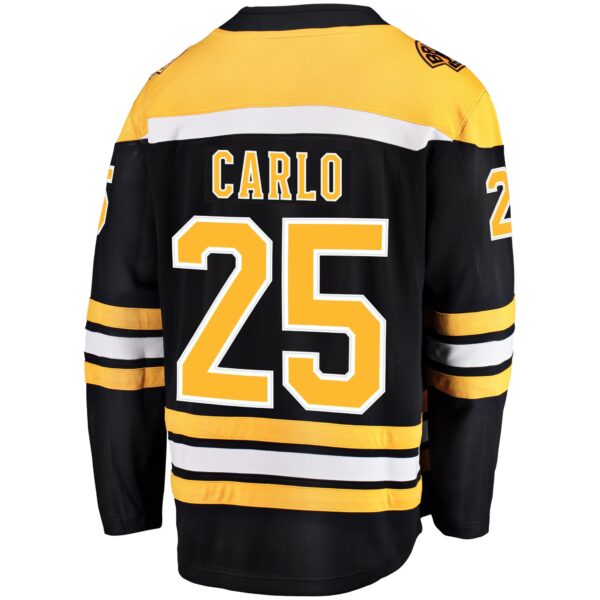 Brandon Carlo Boston Bruins Fanatics Home Breakaway Player Jersey - Black