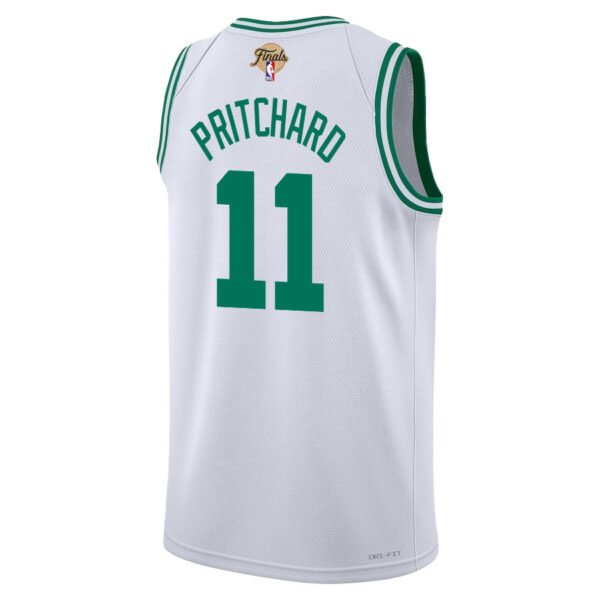 Payton Pritchard 11 Boston Celtics 2024 FINALS PATCH Swingman Jersey - Association Edition - White