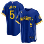 Kevon Looney 5 Golden State Warriors Baseball Men Jersey - Royal