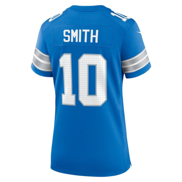Tre'Quan Smith 10 Detroit Lions Women's Game Jersey - Blue
