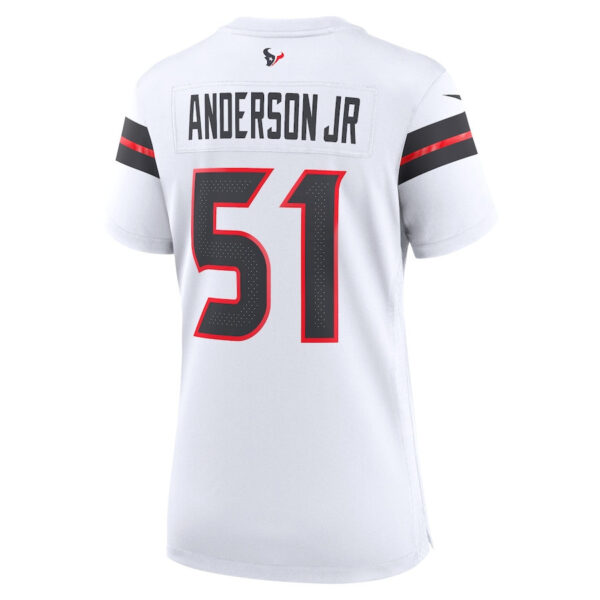 Will Anderson Jr. 51 Houston Texans Women Game Jersey - White