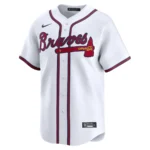Max Fried 54 Atlanta Braves Home Limited Player Men Jersey - White