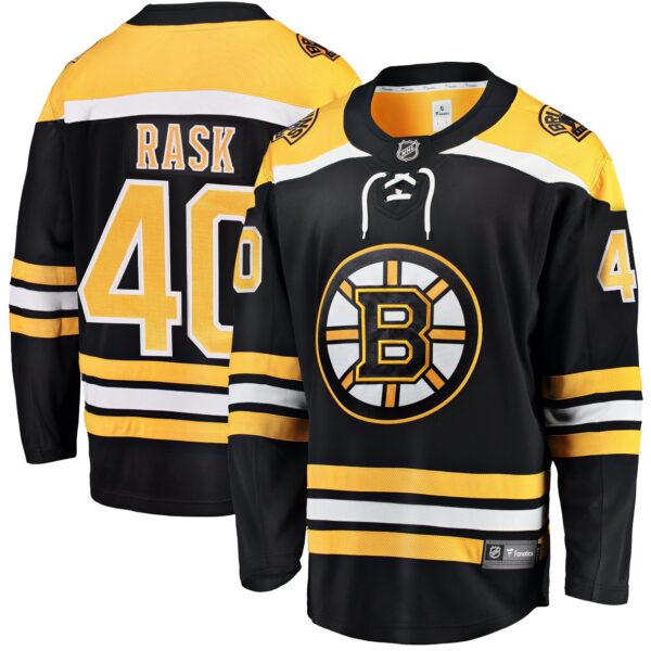 Tuukka Rask Boston Bruins Fanatics Breakaway Home Jersey - Black