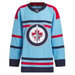 Winnipeg Jets adidas Anniversary Primegreen Authentic Jersey - Light Blue