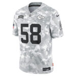 Derrick Thomas Kansas City Chiefs 2024 Salute to Service Retired Player Limited Jersey - Arctic Camo