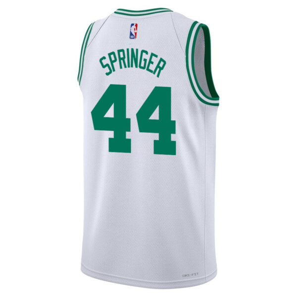 Jaden Springer 44 Boston Celtics 2024 FINALS CHAMPIONS Swingman Jersey - Association Edition - White