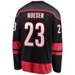 Stefan Noesen Carolina Hurricanes Fanatics Home Breakaway Player Jersey - Black