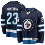 Sean Monahan Winnipeg Jets Fanatics Home Premier Breakaway Player Jersey - Navy