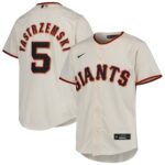 Mike Yastrzemski San Francisco Giants  Youth Alternate Replica Player Jersey - Cream