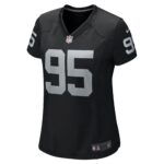 John Jenkins Las Vegas Raiders  Women's Game Jersey - Black