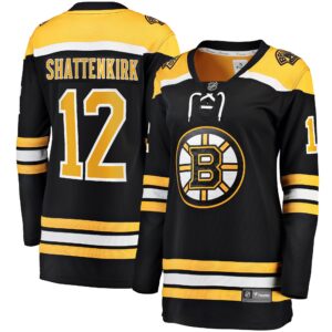 Kevin Shattenkirk Boston Bruins Fanatics Women's Home Breakaway Player Jersey - Black