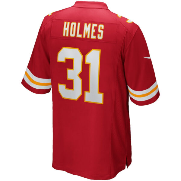 Priest Holmes 31 Kansas City Chiefs Men Game Retired Jersey - Red