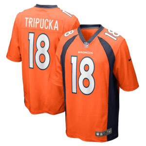 Frank Tripucka 18 Denver Broncos Men Retired Jersey - Orange